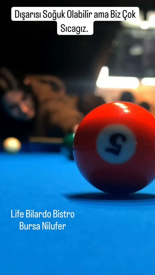Life Billiards & Bistro Instagram Reels: Life’ta oyuna bir mola