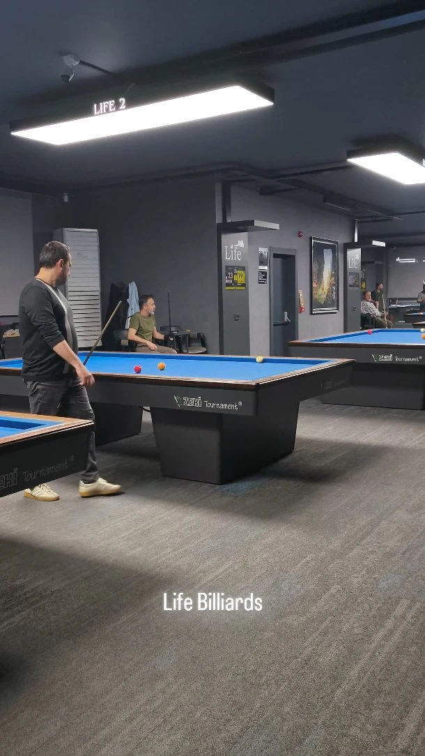 Life Billiards & Bistro Instagram Reels: Bir sonraki vuruş senin
